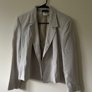 Jones New York Women's Blazer in Soft Gray